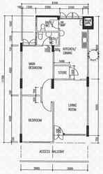 Blk 123 Bedok North Street 2 (Bedok), HDB 3 Rooms #197072572